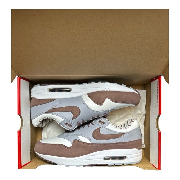 The Nike Air Max 1 Premium "Shima Shima" (2023) FB8916 100 Size 12 New In Box - Picture 2 of 5